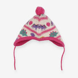 Knit Bobble Hat Unicorns, Dinosaurs and Rainbows