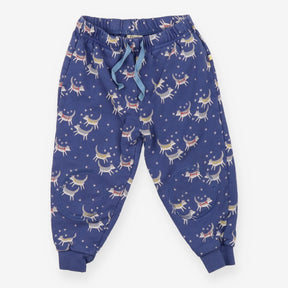 Blue wolf joggers