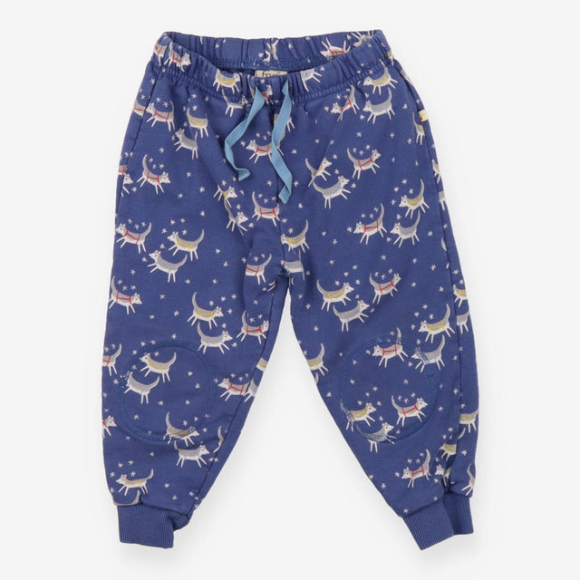 Blue wolf joggers