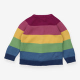 Striped Knit Cardigan 