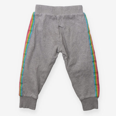 Grey Joggers with Side Stripe 