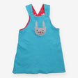 Reversible Dress Pink  or Blue with Bunny