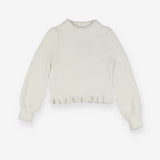 Cynthia Rowley white knit sweater