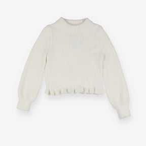 Cynthia Rowley white knit sweater