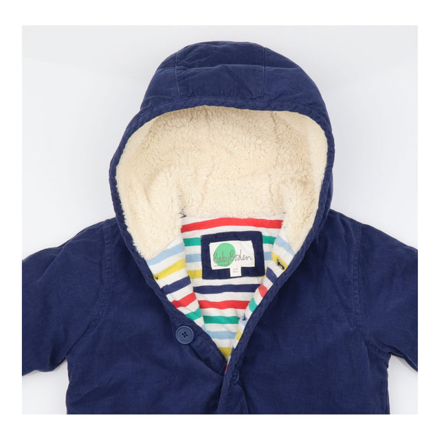 Jacket Cord Blue Lined Dachshund with Glasses