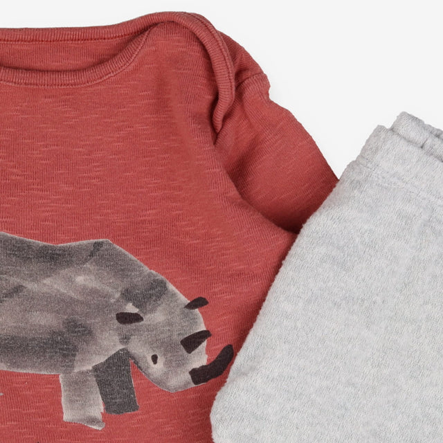 Pyjamas jersey Please look after Rhino