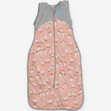 Swaddle bag pink geese