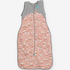 Swaddle bag pink geese