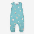 Romper Teal Hare Hug