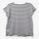 Navy Stripe Cotton Breton T-Shirt Women's