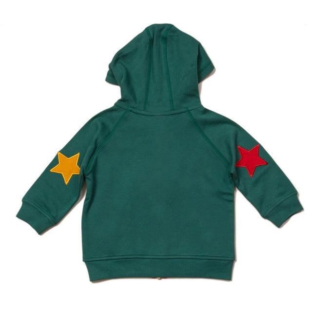 Sea green star hoodie