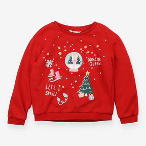 Red Christmas Jumper Dancing Queen