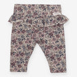 Leggings purple grey frill waist