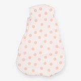 Sleeping Bag White with Pink Spots 0.5 Tog