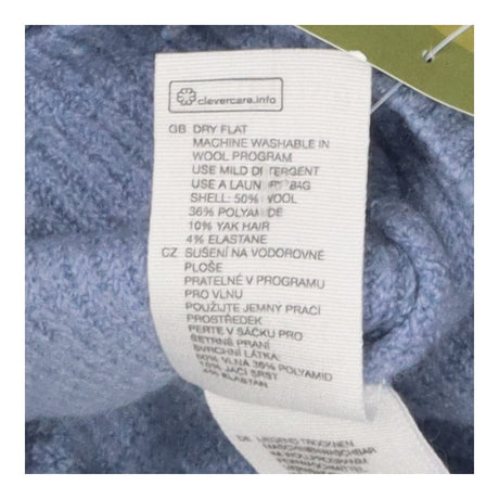& Other Stories Blue Yak Wool Balloon Sleeve Knit 