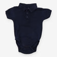 Bodysuit navy polo shirt