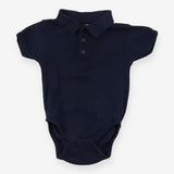 Bodysuit navy polo shirt