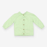 Mint green cardigan with boobles