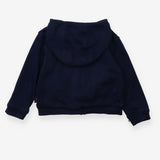 Hoodie navy blue trucks reversible green vehicles