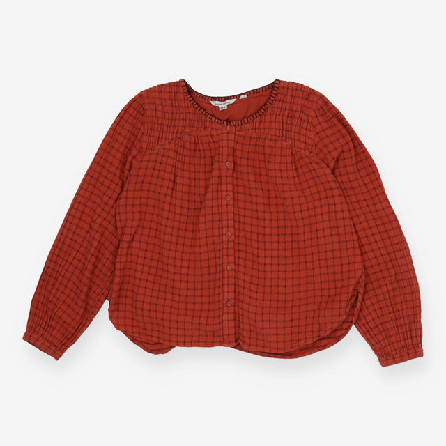 White Stuff Red Tasha Check Skirt And Top Co-ord M