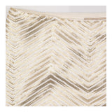 Gold Sequin Chevron Mini Skirt Size