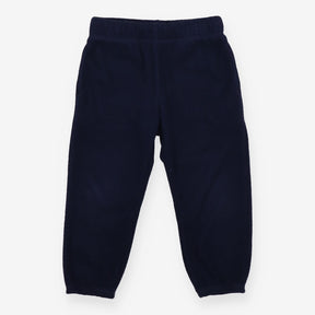 Navy fleece joggers