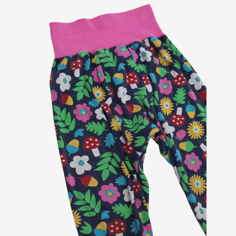 Acorn Parsnip Pants with Pink Cuffs