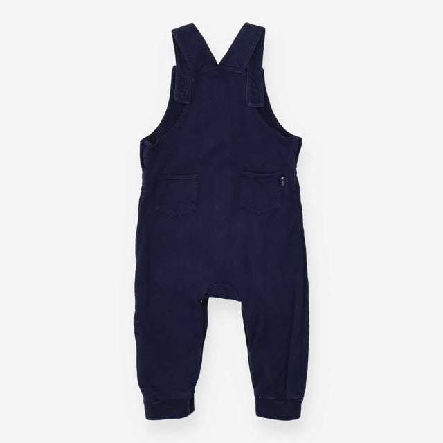 Navy Highland Cow Dungarees