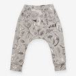 Harem Legging Grey and White Woodland