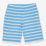 Blue Striped Shorts