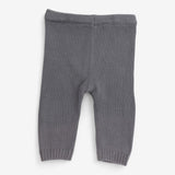 Leggings grey knit owls knee