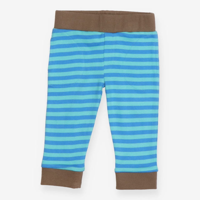 Joggers Green and Blue Stripe