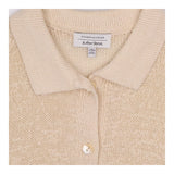 & Other Stories Cream Collared Sleeveless Knit Top