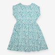Dress Short Sleeve Blue Butterflies