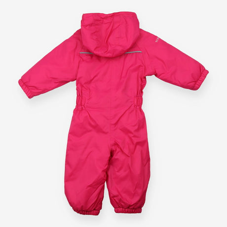 Puddlesuit Lined Pink Duck and Frog Applique