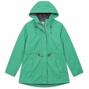 Jacket Green Waterproof Breathable Cotton Blend Dr