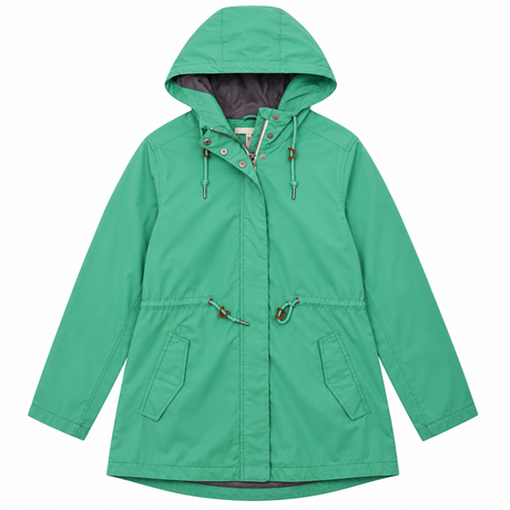 Jacket Green Waterproof Breathable Cotton Blend Dr