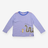 Blue Stripe Gruffalo T-shirt