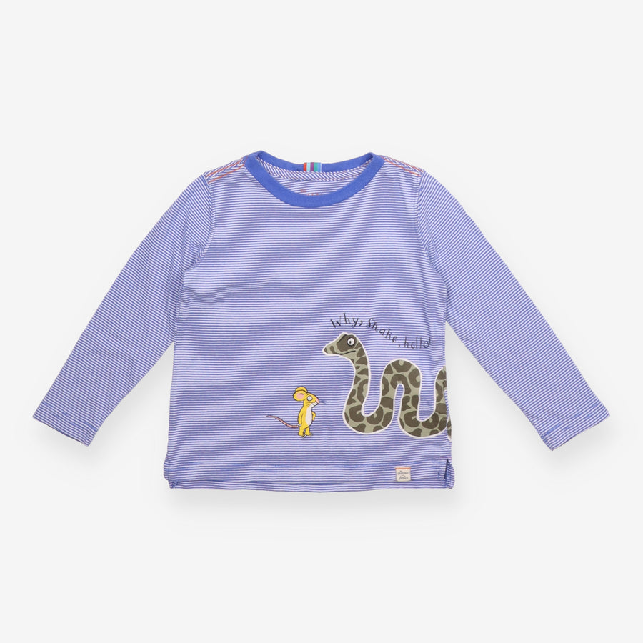 Blue Stripe Gruffalo T-shirt