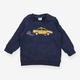 Sweater blue yellow taxi