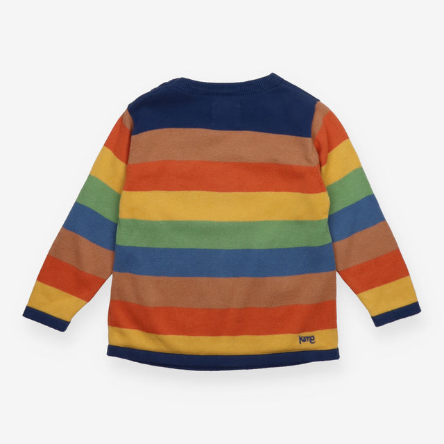 Sweater knit stripe digger