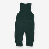 Cord Dungaree Green Front Pocket and Stars on Knee