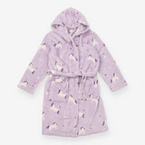 Dressing Gown Purple Unicorns