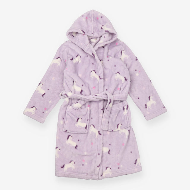 Dressing Gown Purple Unicorns
