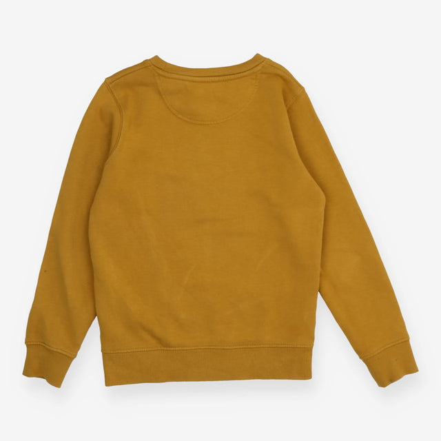 Sweater Mustard Smiling Leopard