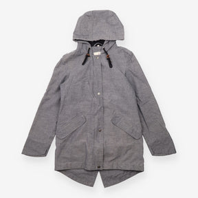 Grey Waterproof Cotton Hooded Sail Maker