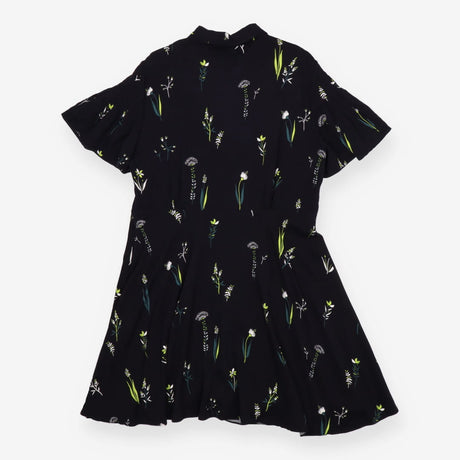 Dress navy wild flowers