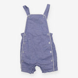 Dungarees Blue Gingham