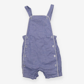 Dungarees Blue Gingham