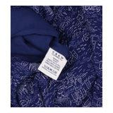 Skirt Navy Coastal Print Viscose